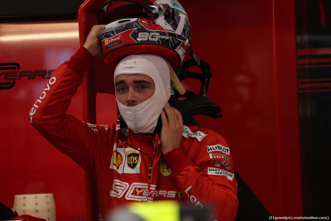 GP SINGAPORE, 21.09.2019 - Prove Libere 3, Charles Leclerc (MON) Ferrari SF90
