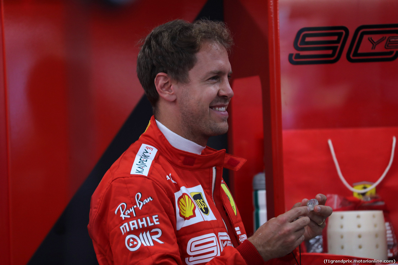 GP SINGAPORE, 21.09.2019 - Prove Libere 3, Sebastian Vettel (GER) Ferrari SF90