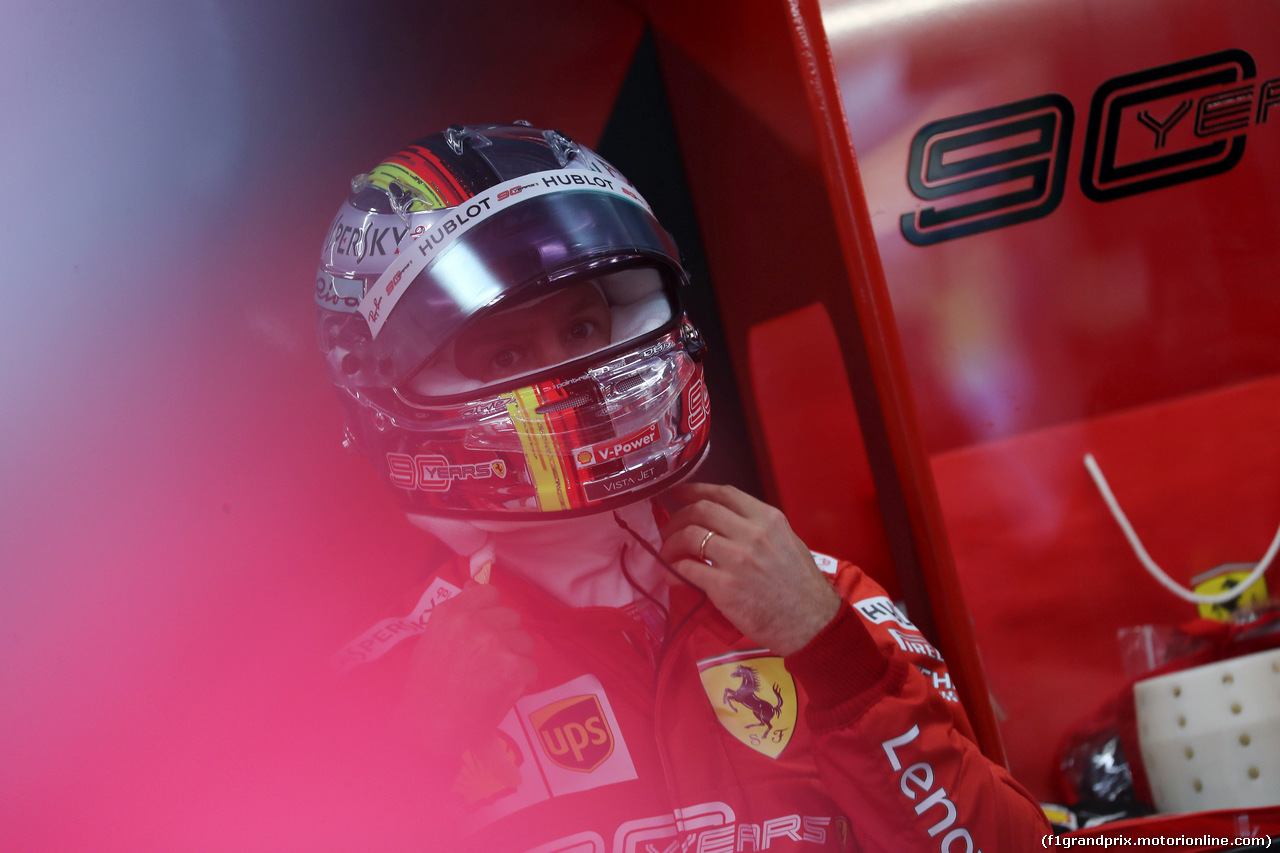 GP SINGAPORE, 21.09.2019 - Prove Libere 3, Sebastian Vettel (GER) Ferrari SF90