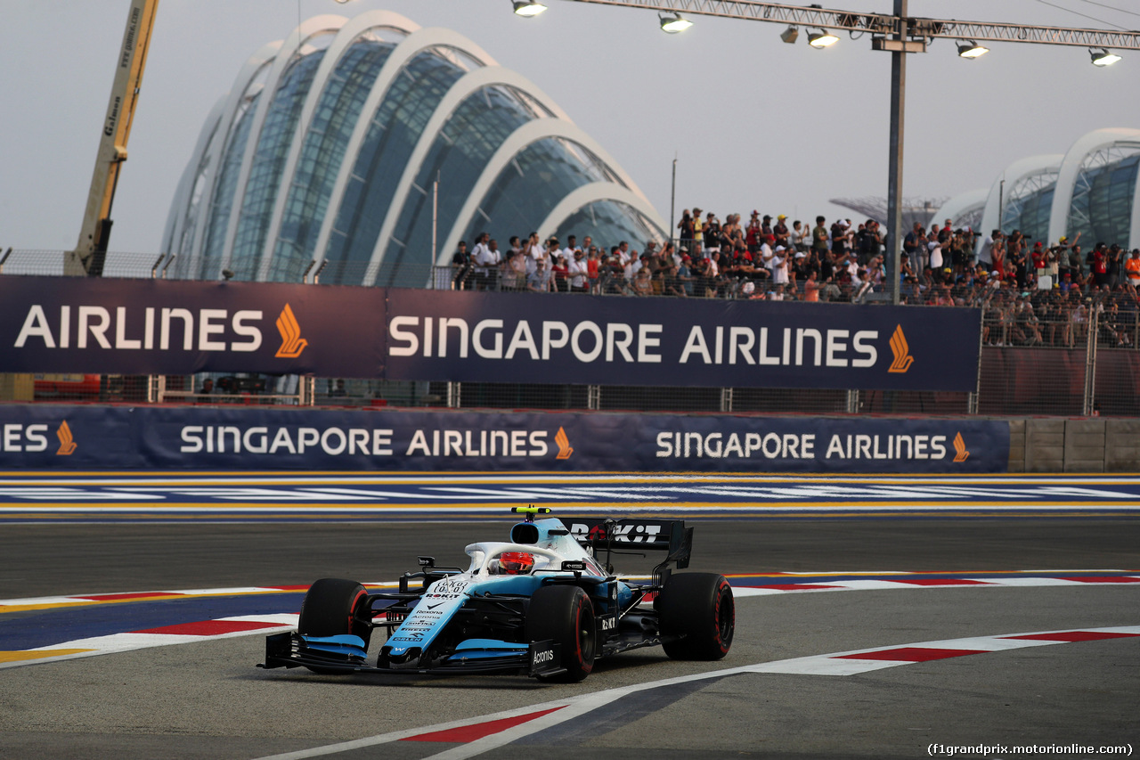 GP SINGAPORE, 21.09.2019 - Prove Libere 3, Robert Kubica (POL) Williams Racing FW42