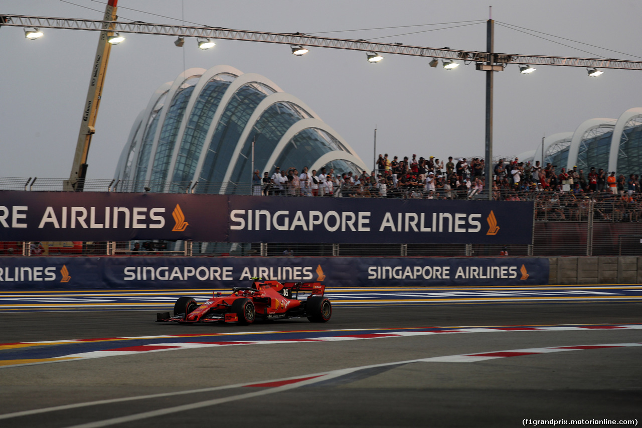 GP SINGAPORE, 21.09.2019 - Prove Libere 3, Charles Leclerc (MON) Ferrari SF90