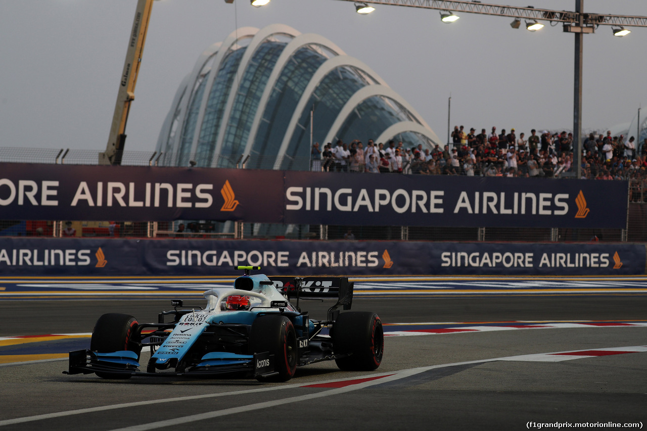 GP SINGAPORE, 21.09.2019 - Prove Libere 3, Robert Kubica (POL) Williams Racing FW42