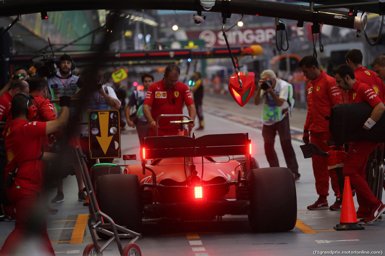 GP SINGAPORE, 21.09.2019 - Prove Libere 3, Charles Leclerc (MON) Ferrari SF90