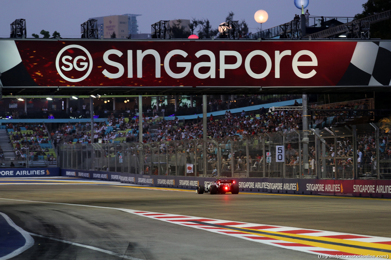 GP SINGAPORE, 21.09.2019 - Prove Libere 3, Antonio Giovinazzi (ITA) Alfa Romeo Racing C38