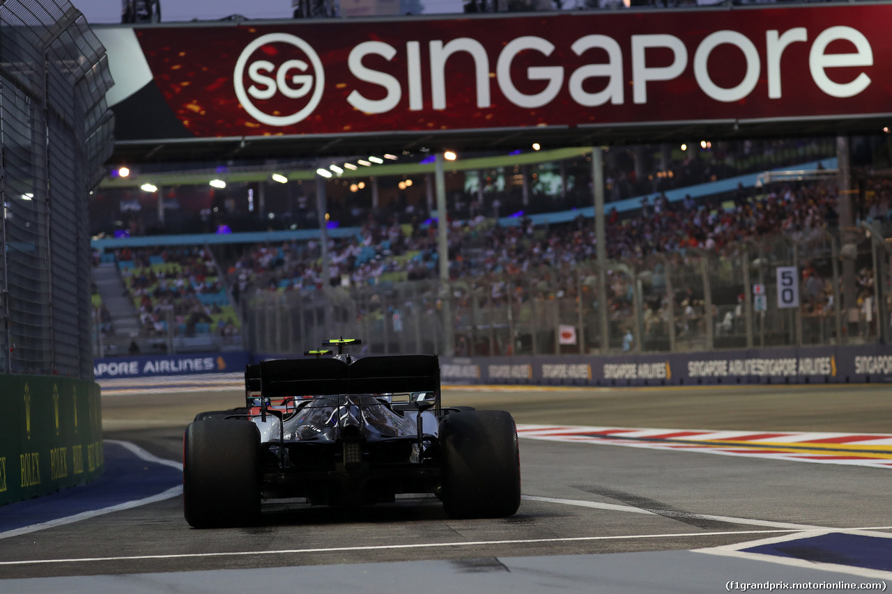 GP SINGAPORE, 21.09.2019 - Prove Libere 3, Valtteri Bottas (FIN) Mercedes AMG F1 W010