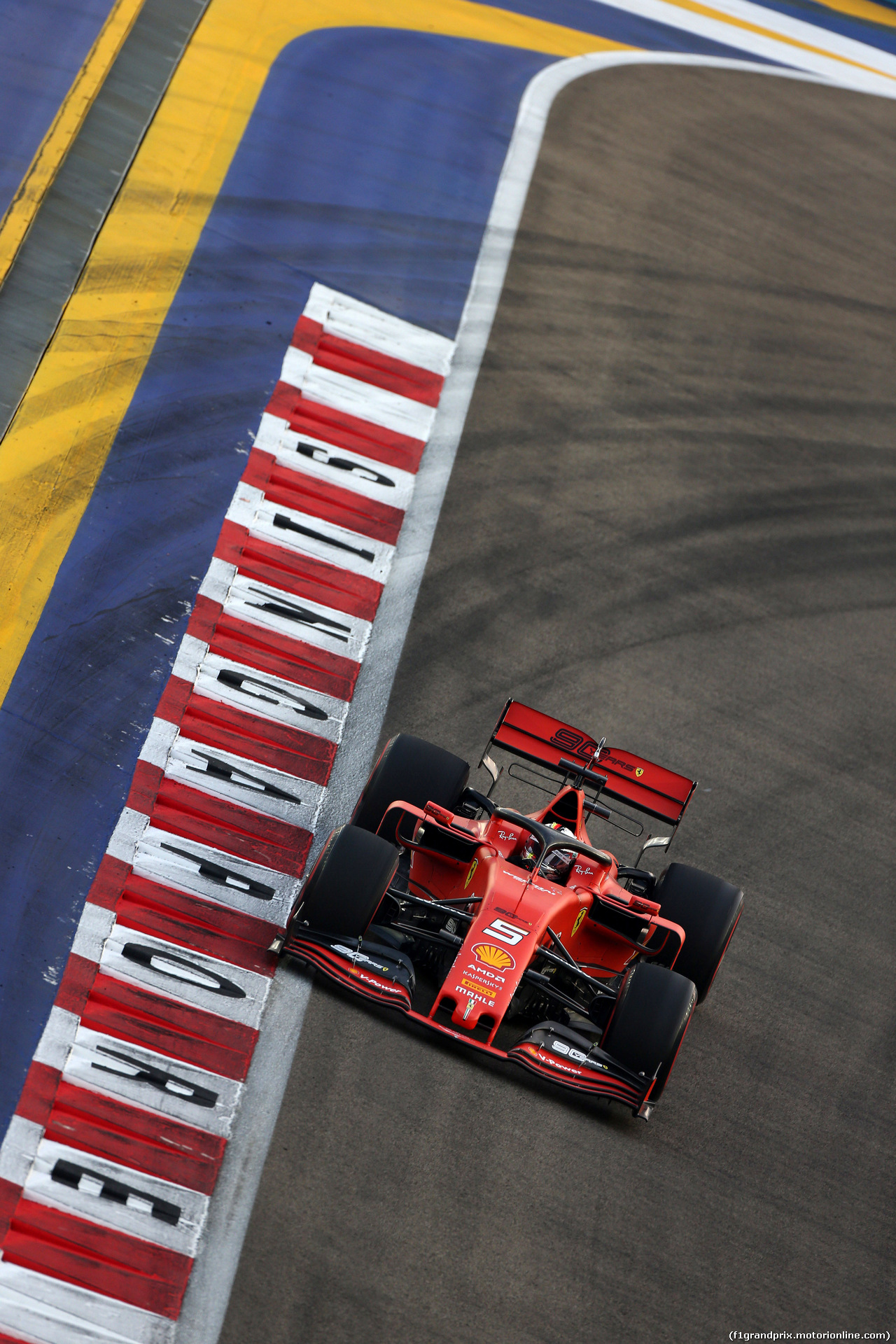 GP SINGAPORE, 21.09.2019 - Prove Libere 3, Sebastian Vettel (GER) Ferrari SF90