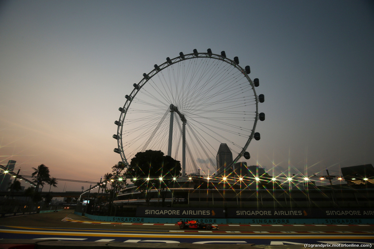 GP SINGAPORE, 21.09.2019 - Prove Libere 3, Max Verstappen (NED) Red Bull Racing RB15