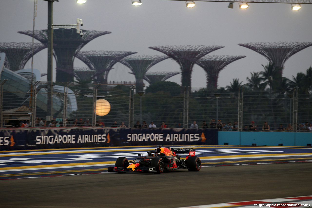 GP SINGAPORE, 21.09.2019 - Prove Libere 3, Max Verstappen (NED) Red Bull Racing RB15
