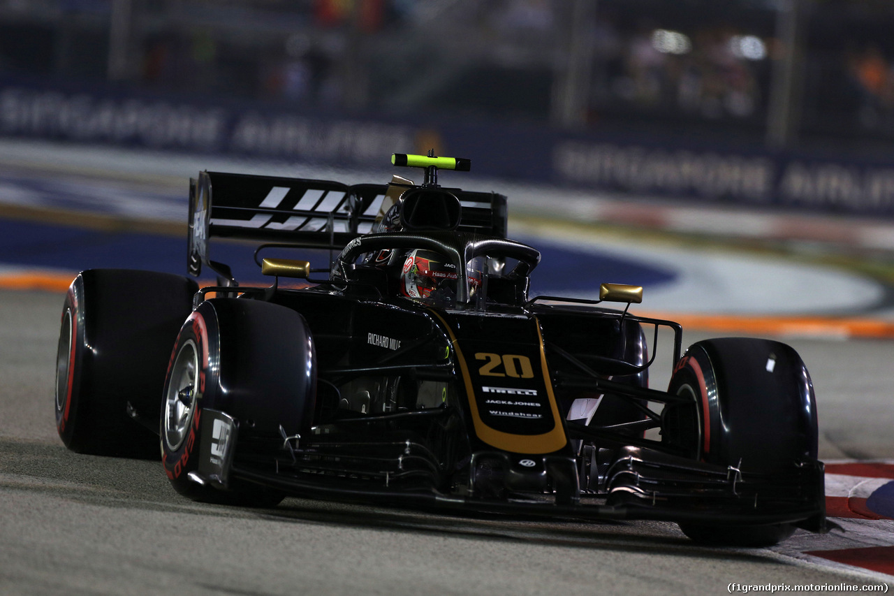GP SINGAPORE, 21.09.2019 - Qualifiche, Kevin Magnussen (DEN) Haas F1 Team VF-19