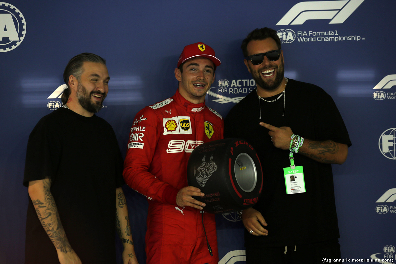 GP SINGAPORE, 21.09.2019 - Qualifiche, Charles Leclerc (MON) Ferrari SF90 pole position