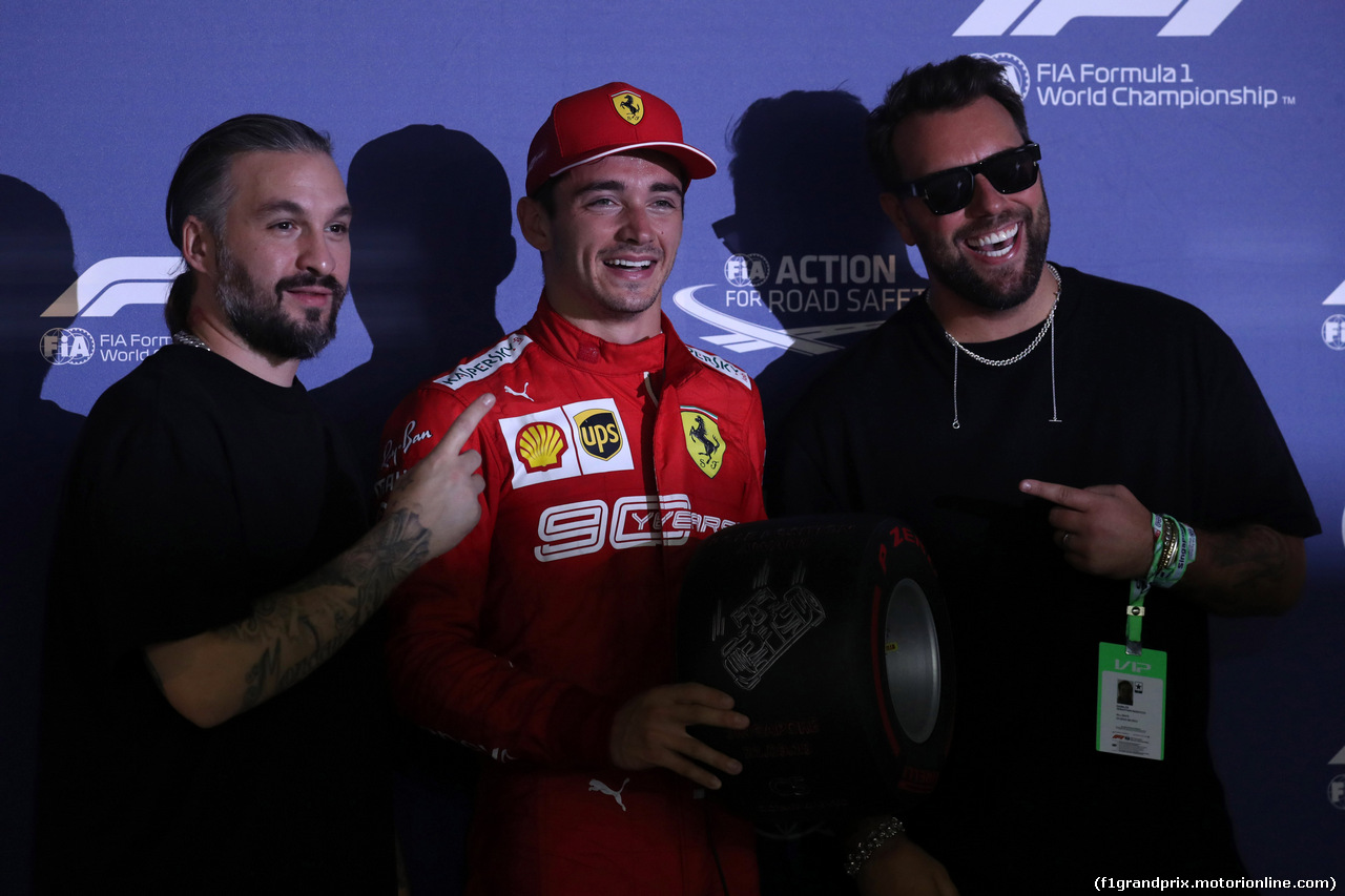 GP SINGAPORE, 21.09.2019 - Qualifiche, Charles Leclerc (MON) Ferrari SF90 pole position