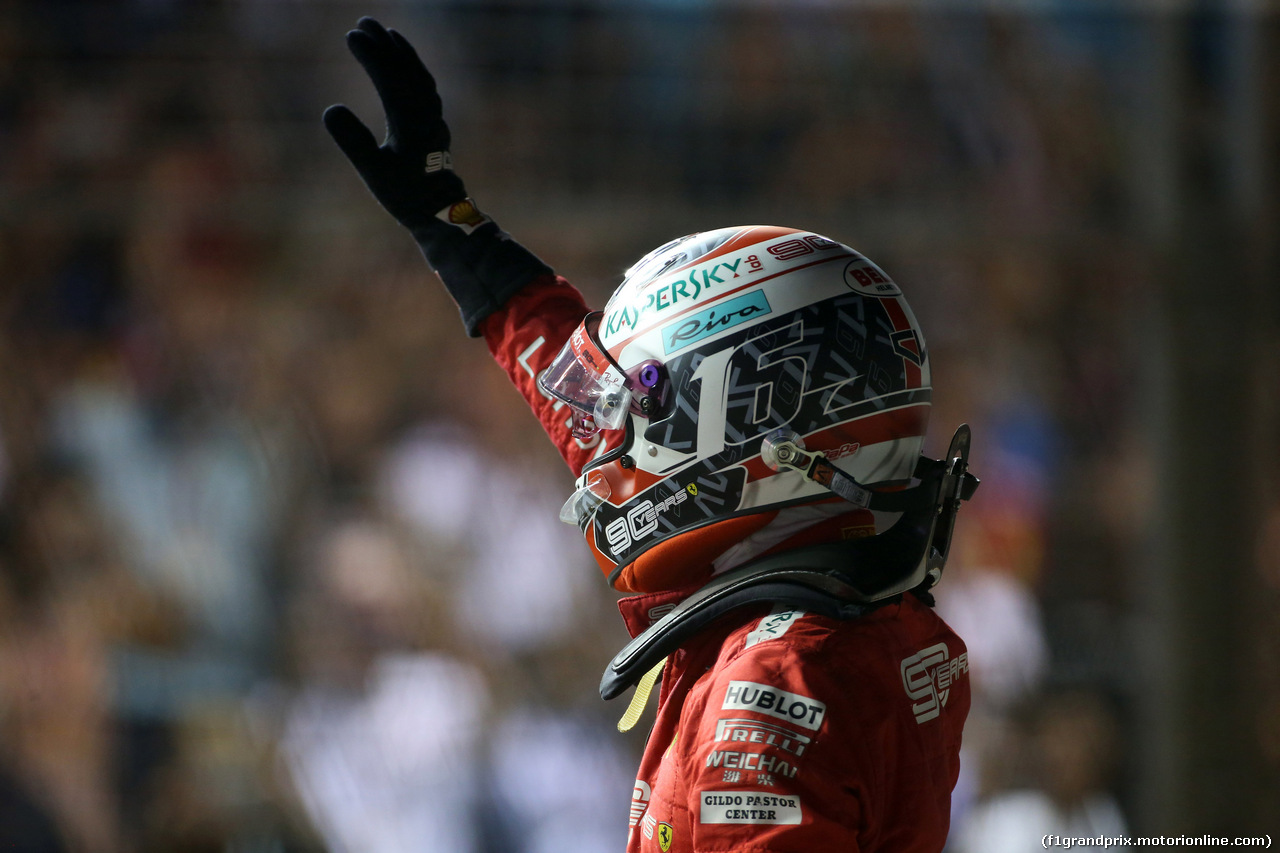 GP SINGAPORE, 21.09.2019 - Qualifiche, Charles Leclerc (MON) Ferrari SF90 pole position