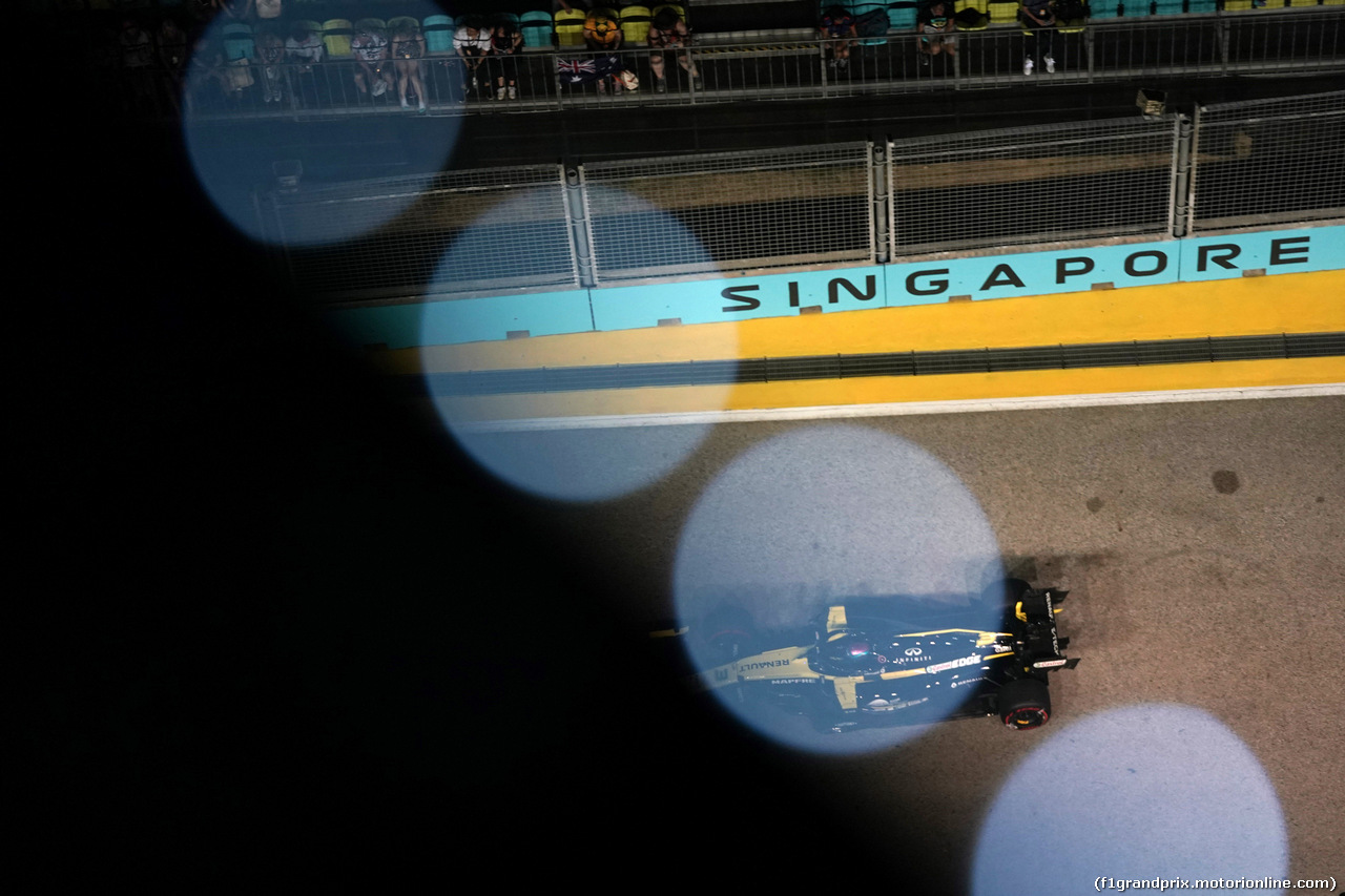 GP SINGAPORE, 21.09.2019 - Qualifiche, Daniel Ricciardo (AUS) Renault Sport F1 Team RS19