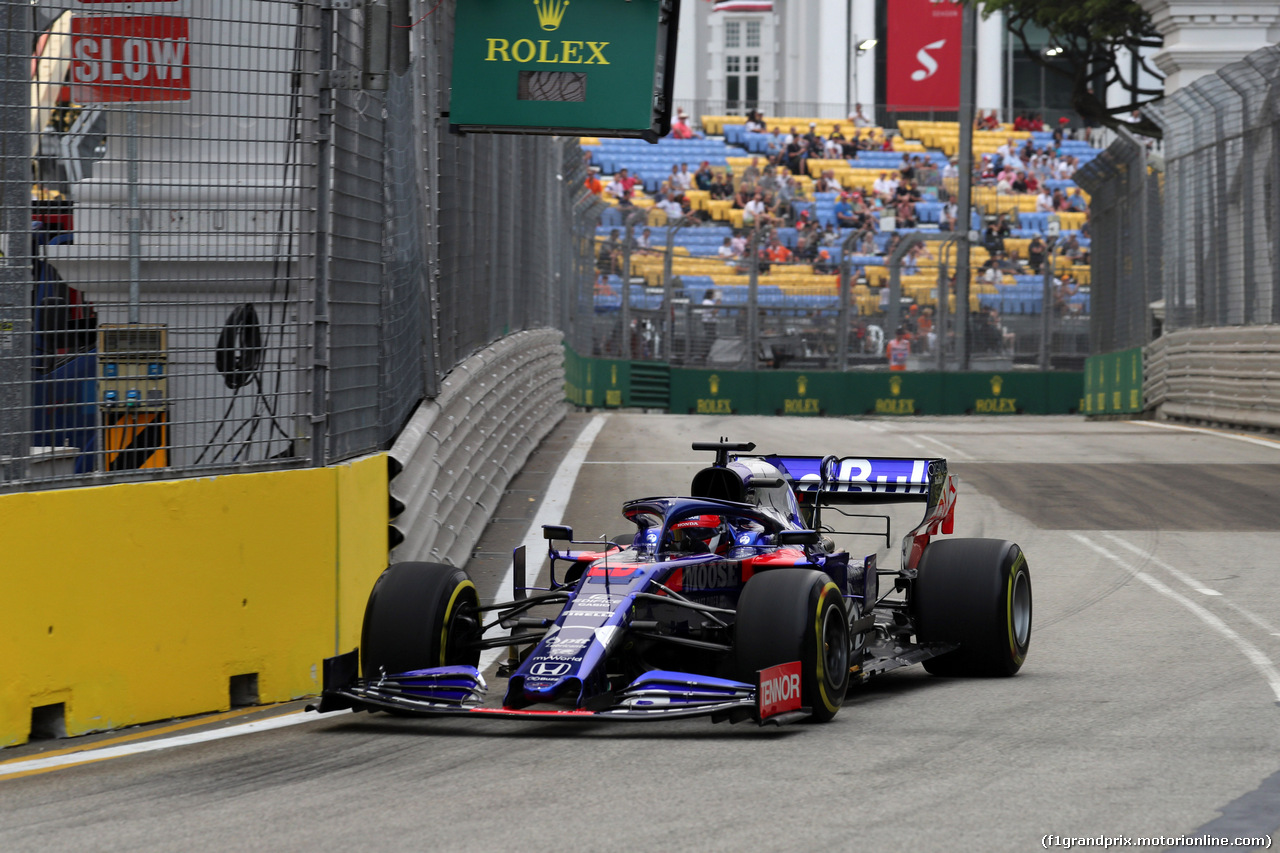 GP SINGAPORE, 20.09.2019 - Prove Libere 1, Daniil Kvyat (RUS) Scuderia Toro Rosso STR14