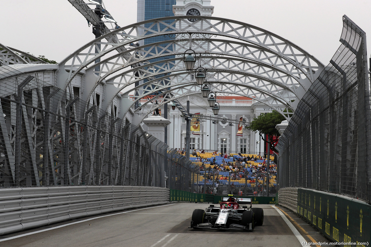 GP SINGAPORE, 20.09.2019 - Prove Libere 1, Antonio Giovinazzi (ITA) Alfa Romeo Racing C38