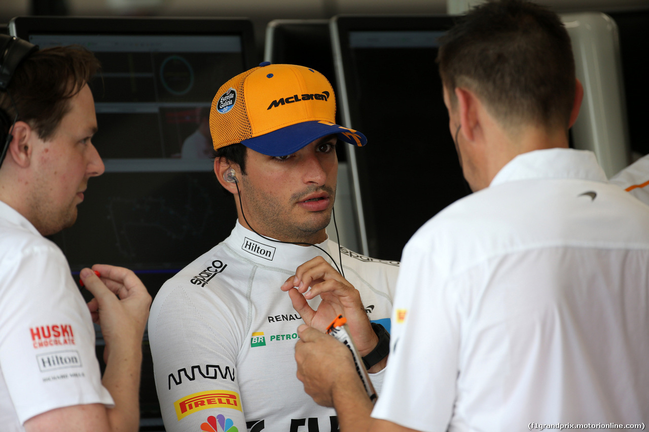 GP SINGAPORE, 20.09.2019 - Prove Libere 1, Carlos Sainz Jr (ESP) Mclaren F1 Team MCL34