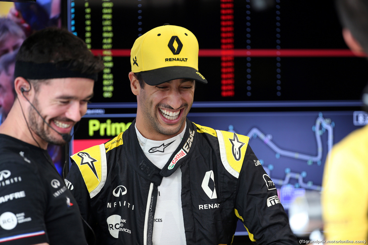 GP SINGAPORE, 20.09.2019 - Prove Libere 1, Daniel Ricciardo (AUS) Renault Sport F1 Team RS19