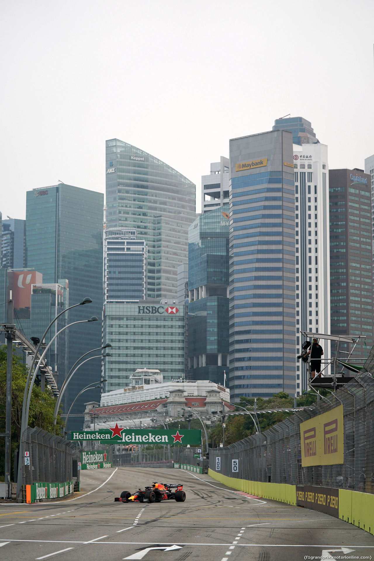 GP SINGAPORE, 20.09.2019 - Prove Libere 1, Max Verstappen (NED) Red Bull Racing RB15