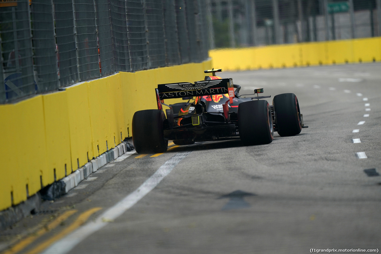 GP SINGAPORE, 20.09.2019 - Prove Libere 1, Alexander Albon (THA) Red Bull Racing RB15