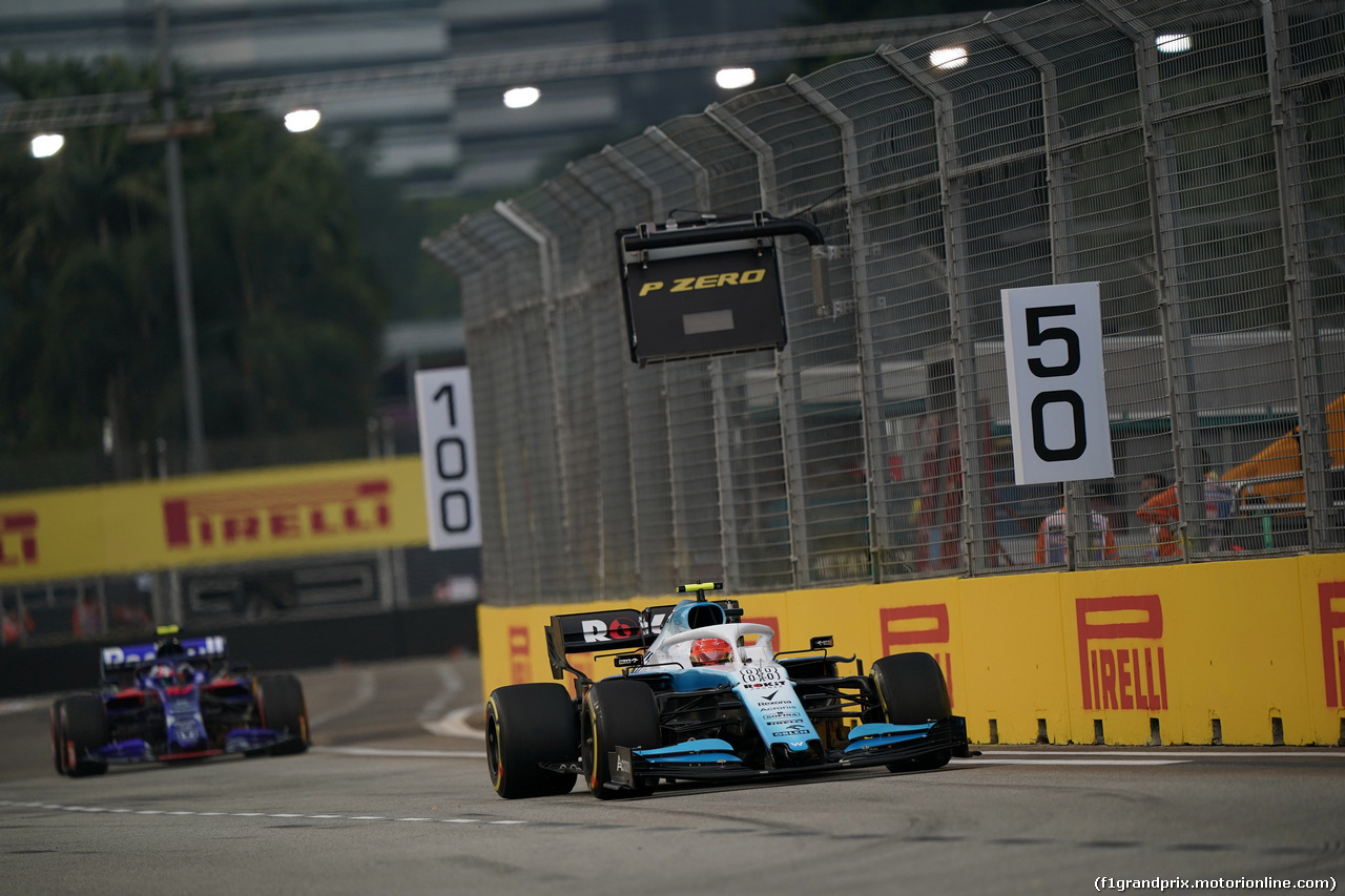 GP SINGAPORE, 20.09.2019 - Prove Libere 1, Robert Kubica (POL) Williams Racing FW42
