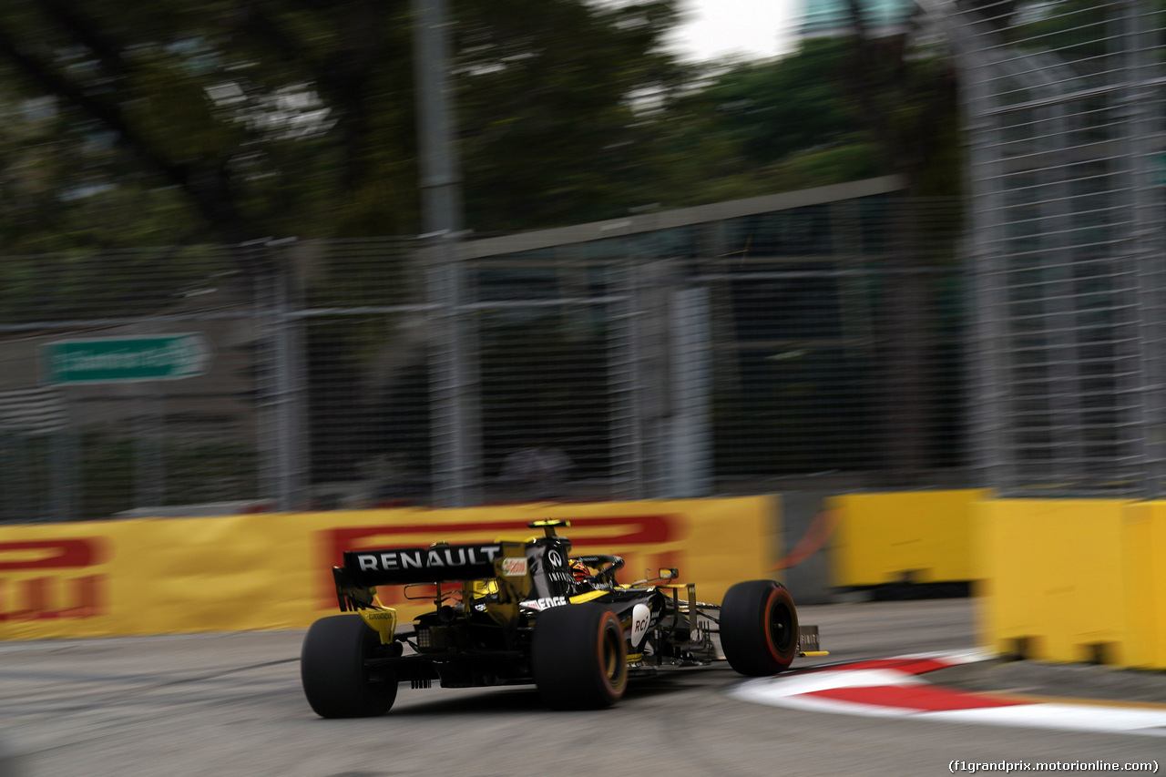 GP SINGAPORE, 20.09.2019 - Prove Libere 1, Nico Hulkenberg (GER) Renault Sport F1 Team RS19