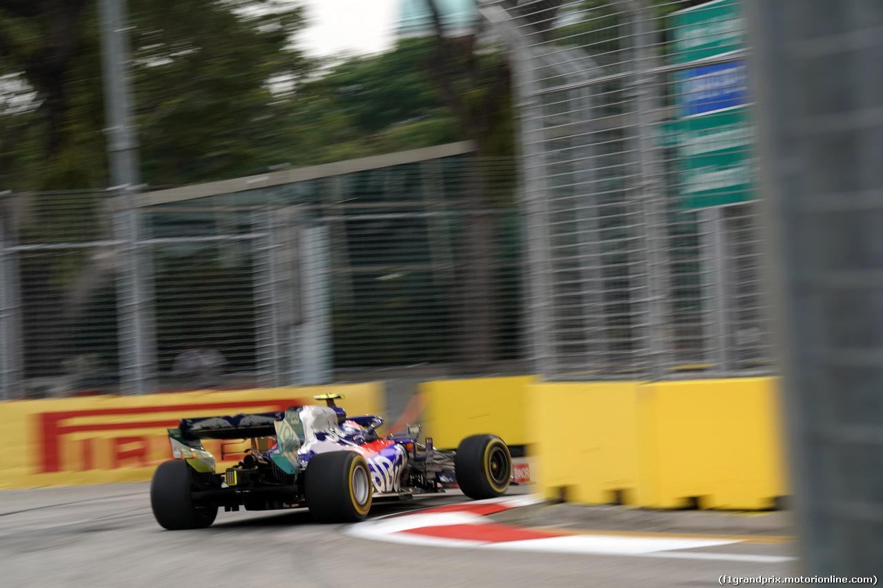 GP SINGAPORE, 20.09.2019 - Prove Libere 1, Pierre Gasly (FRA) Scuderia Toro Rosso STR14