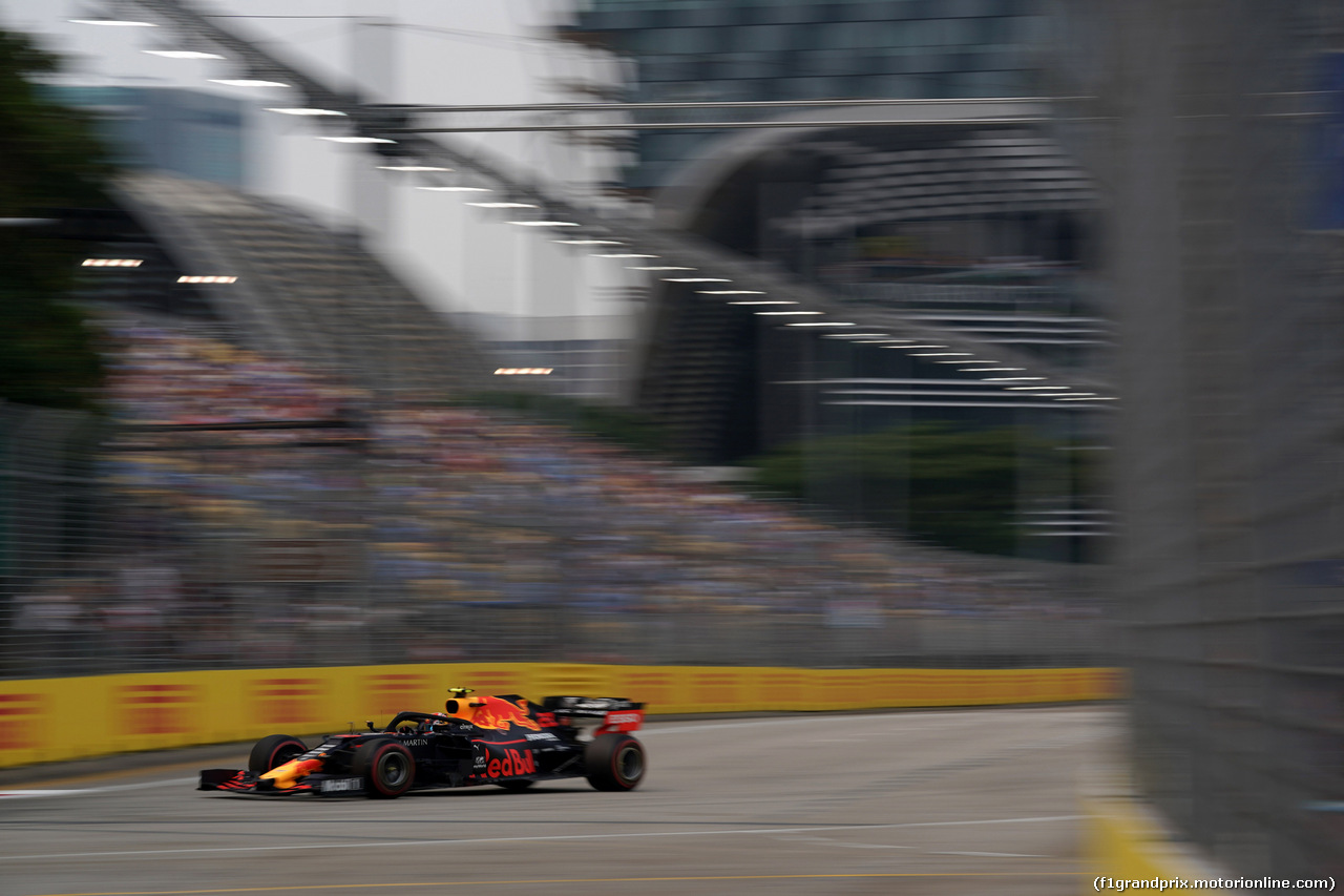 GP SINGAPORE, 20.09.2019 - Prove Libere 1, Alexander Albon (THA) Red Bull Racing RB15