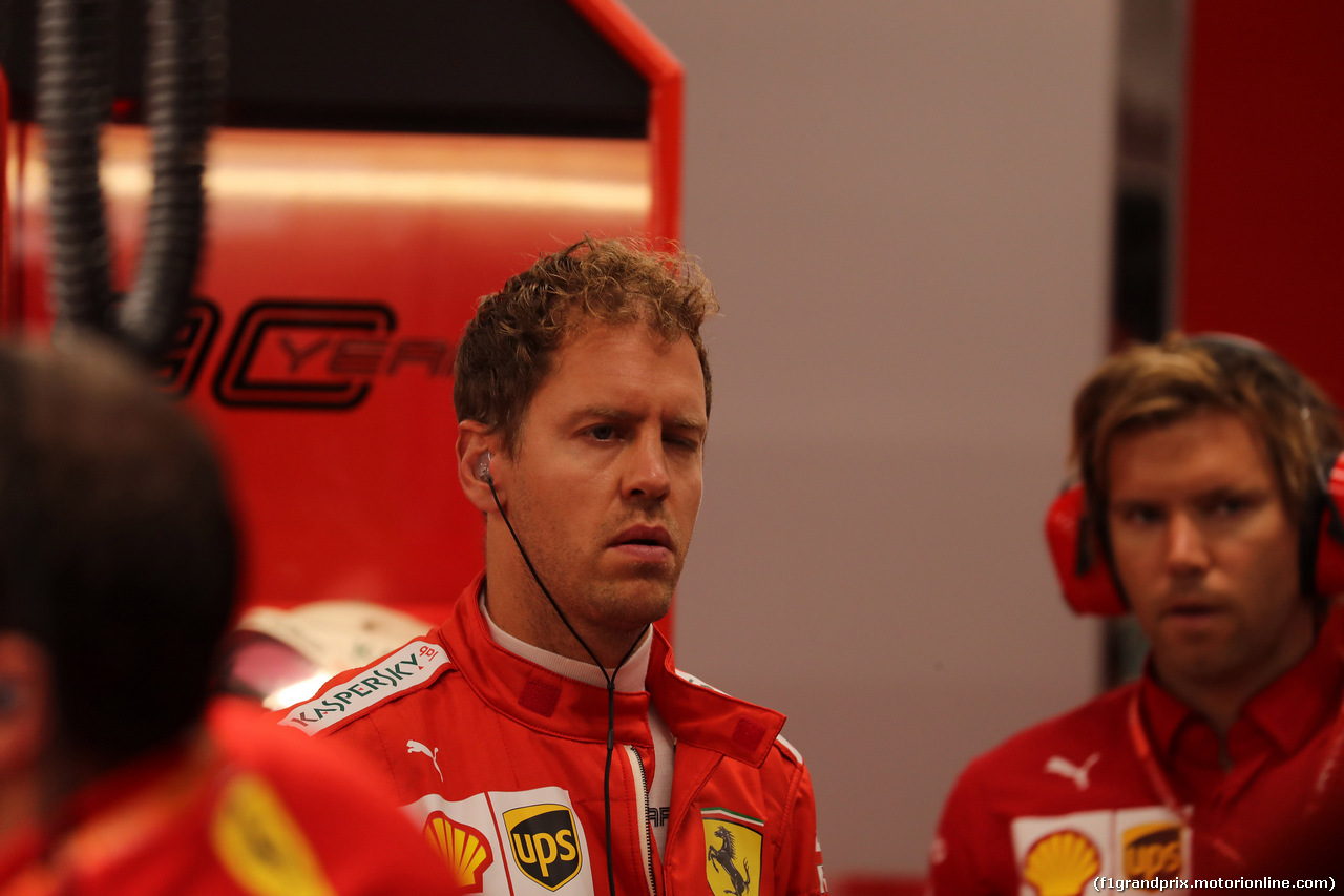 GP SINGAPORE, 20.09.2019 - Prove Libere 2, Sebastian Vettel (GER) Ferrari SF90