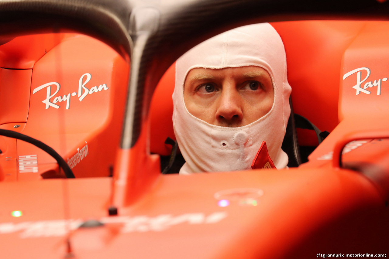 GP SINGAPORE, 20.09.2019 - Prove Libere 2, Sebastian Vettel (GER) Ferrari SF90