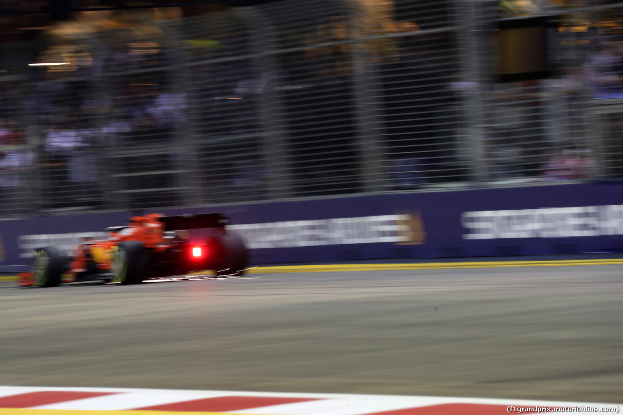 GP SINGAPORE, 20.09.2019 - Prove Libere 2, Sebastian Vettel (GER) Ferrari SF90