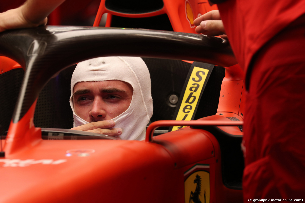 GP SINGAPORE, 20.09.2019 - Prove Libere 2, Charles Leclerc (MON) Ferrari SF90