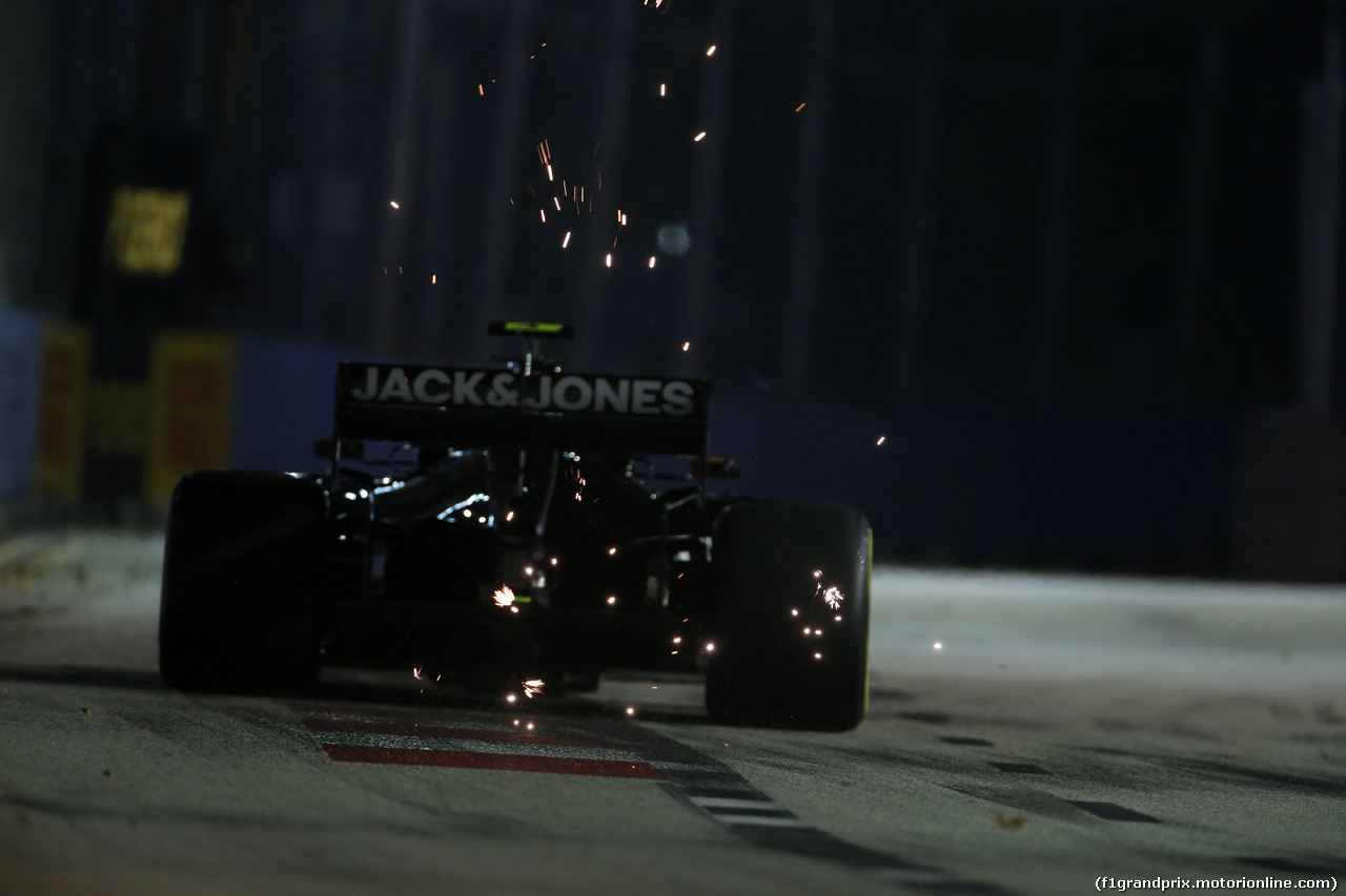 GP SINGAPORE, 20.09.2019 - Prove Libere 2, Kevin Magnussen (DEN) Haas F1 Team VF-19