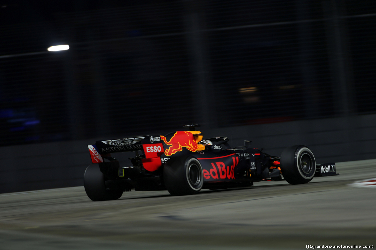 GP SINGAPORE, 20.09.2019 - Prove Libere 2, Max Verstappen (NED) Red Bull Racing RB15