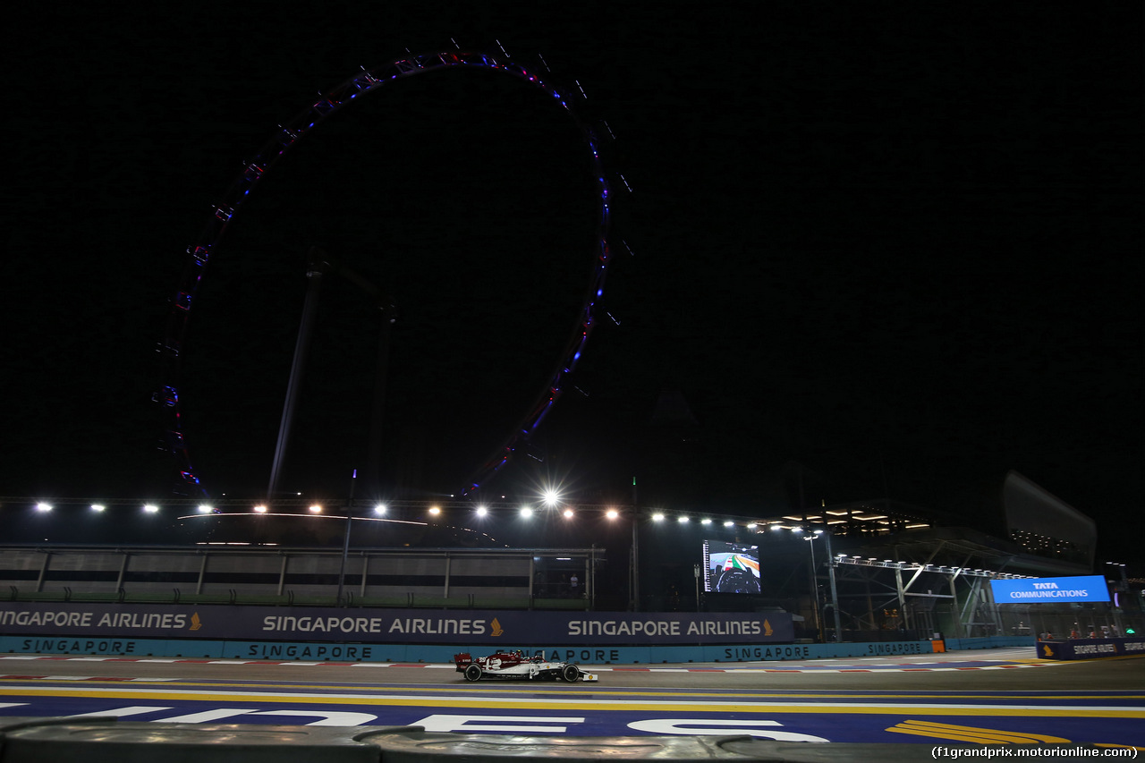 GP SINGAPORE, 20.09.2019 - Prove Libere 2, Antonio Giovinazzi (ITA) Alfa Romeo Racing C38