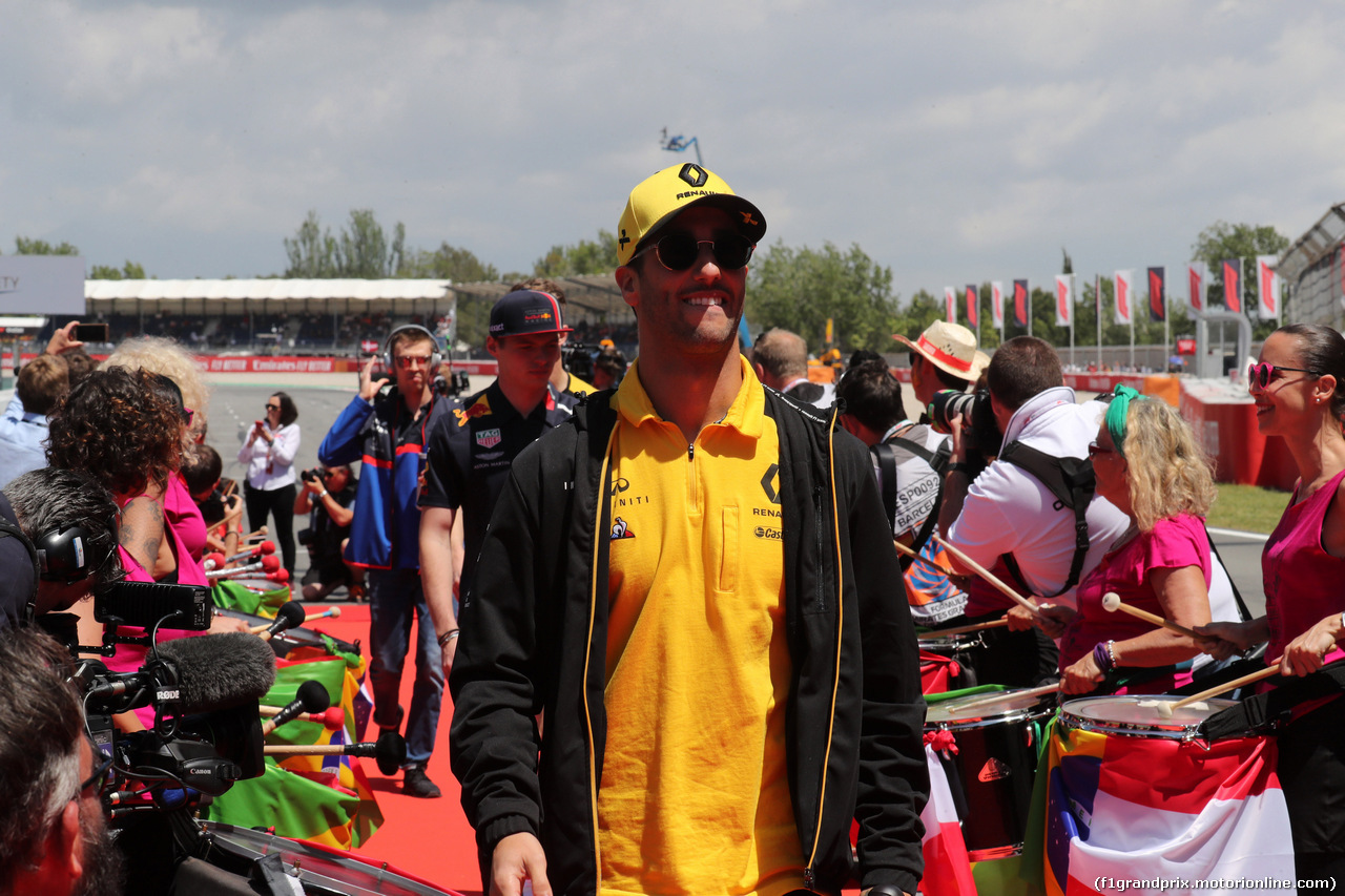 GP SPAGNA, 12.05.2019 - Daniel Ricciardo (AUS) Renault Sport F1 Team RS19