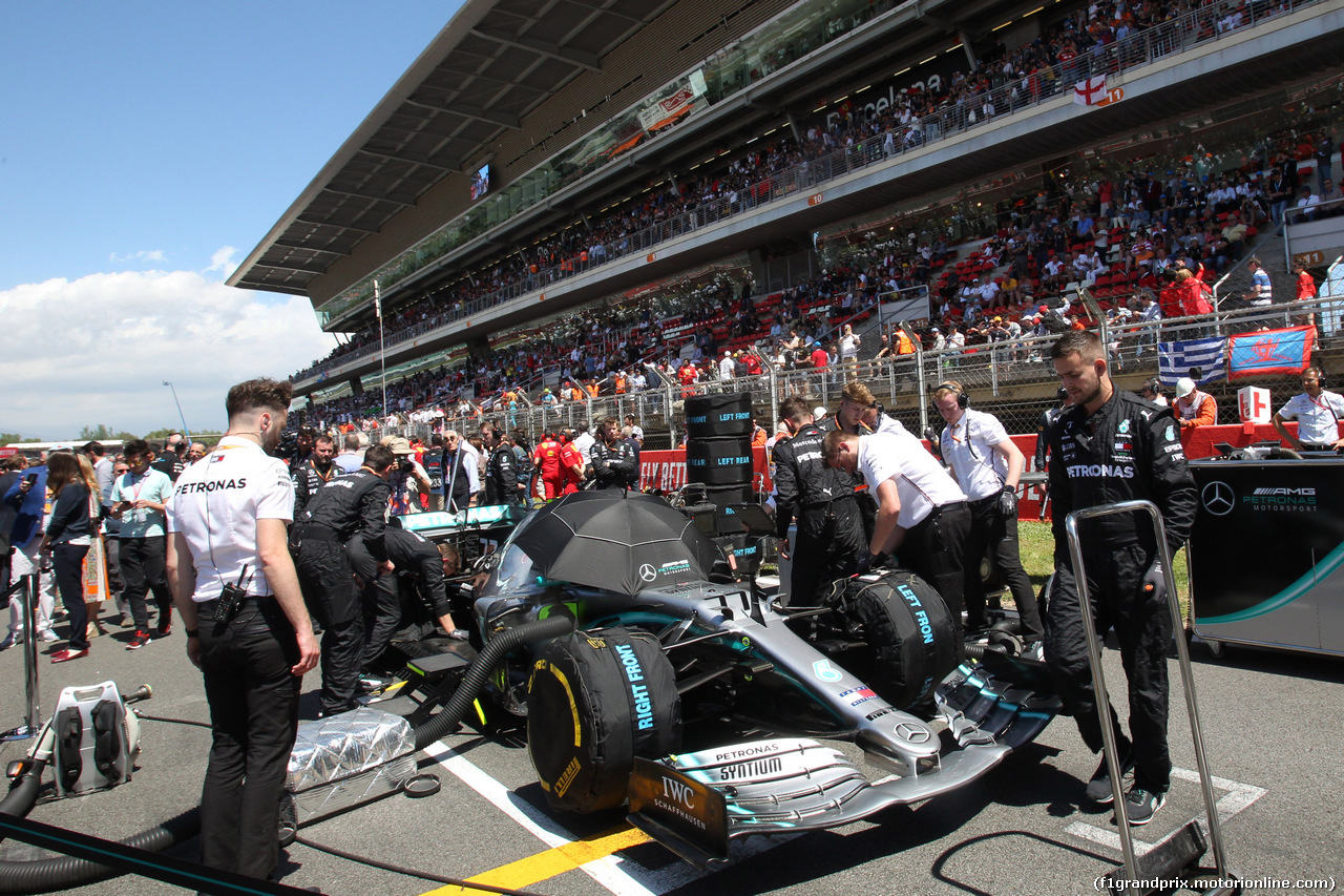 GP SPAGNA, 12.05.2019 - Gara, Valtteri Bottas (FIN) Mercedes AMG F1 W010