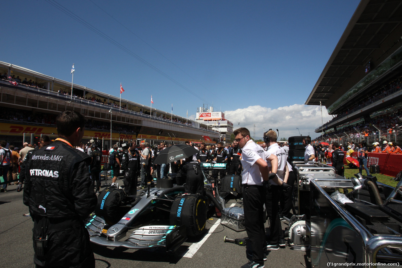 GP SPAGNA, 12.05.2019 - Gara, Valtteri Bottas (FIN) Mercedes AMG F1 W010