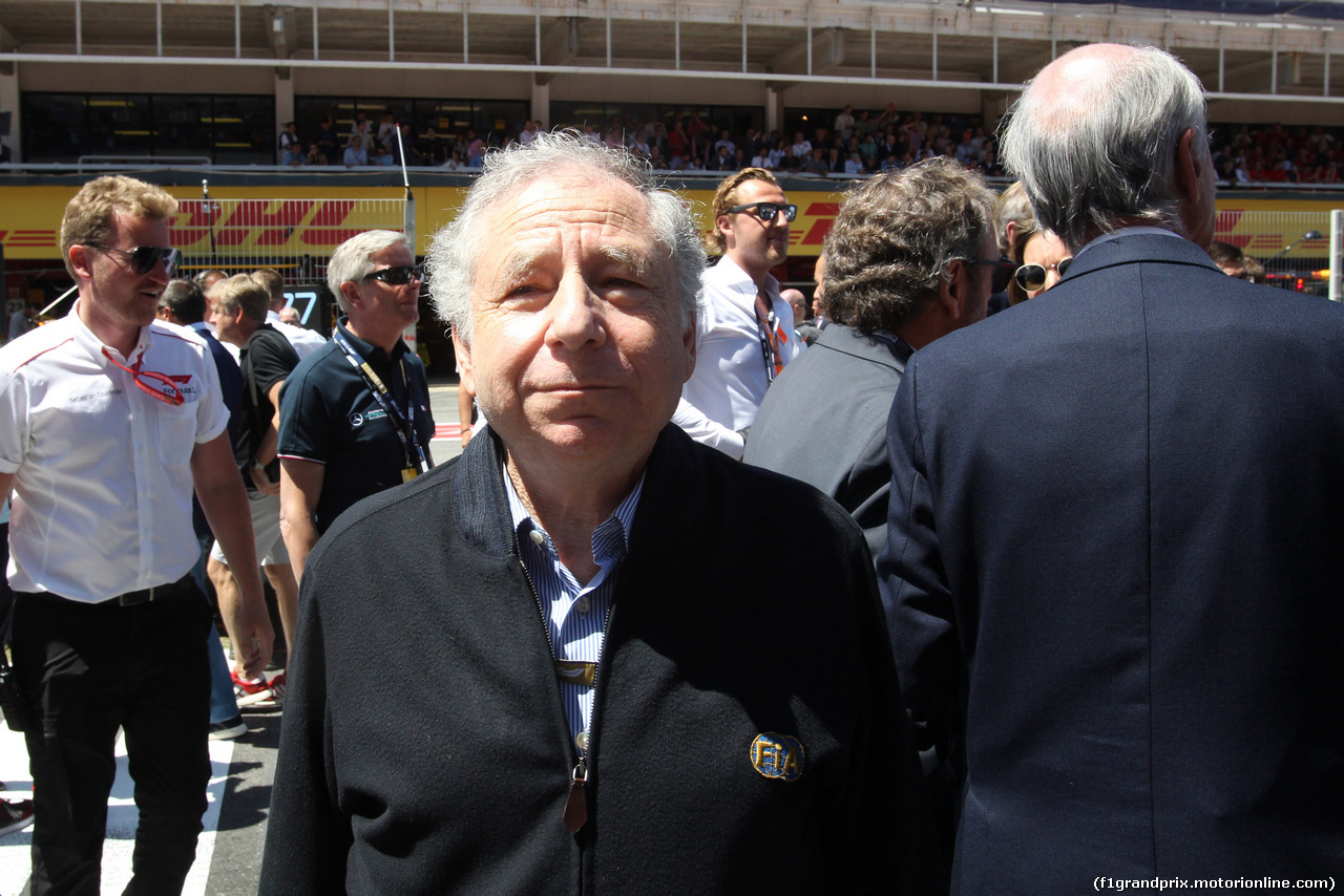 GP SPAGNA, 12.05.2019 - Gara, Jean Todt (FRA), President FIA