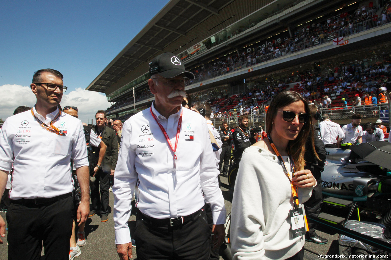 GP SPAGNA, 12.05.2019 - Gara, Dr. Dieter Zetsche, Chairman of Daimler