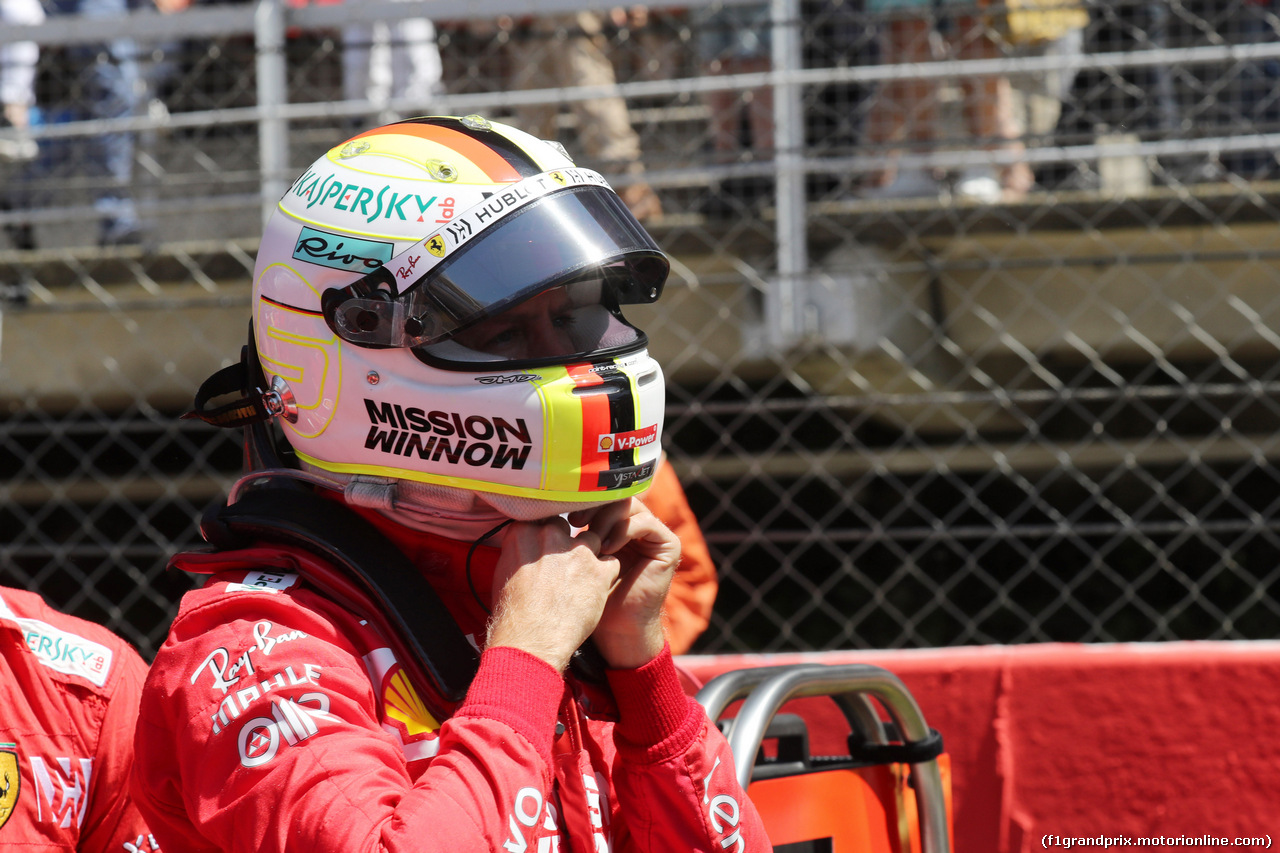 GP SPAGNA, 12.05.2019 - Gara, Sebastian Vettel (GER) Ferrari SF90