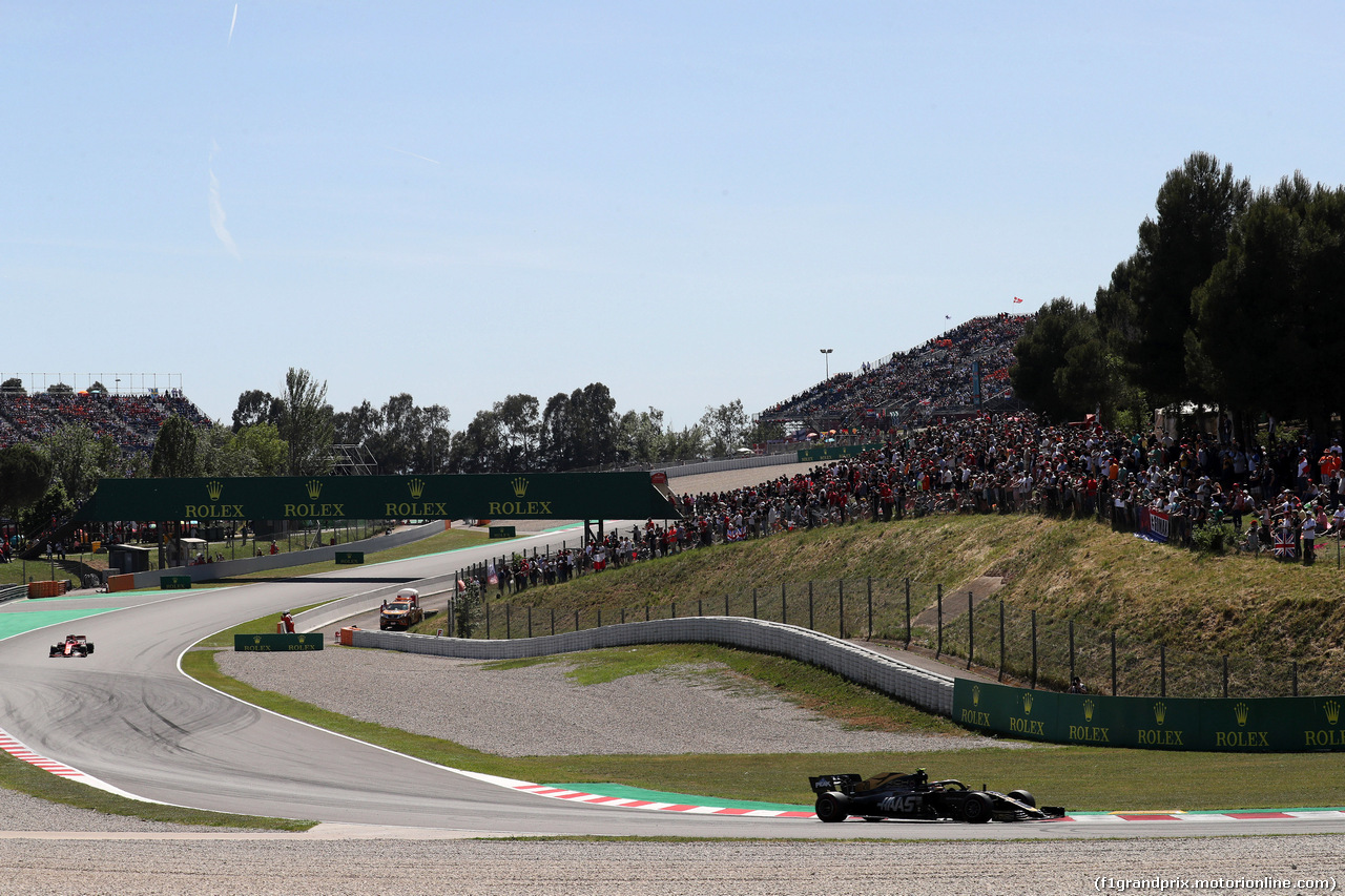 GP SPAGNA, 12.05.2019 - Gara, Kevin Magnussen (DEN) Haas F1 Team VF-19