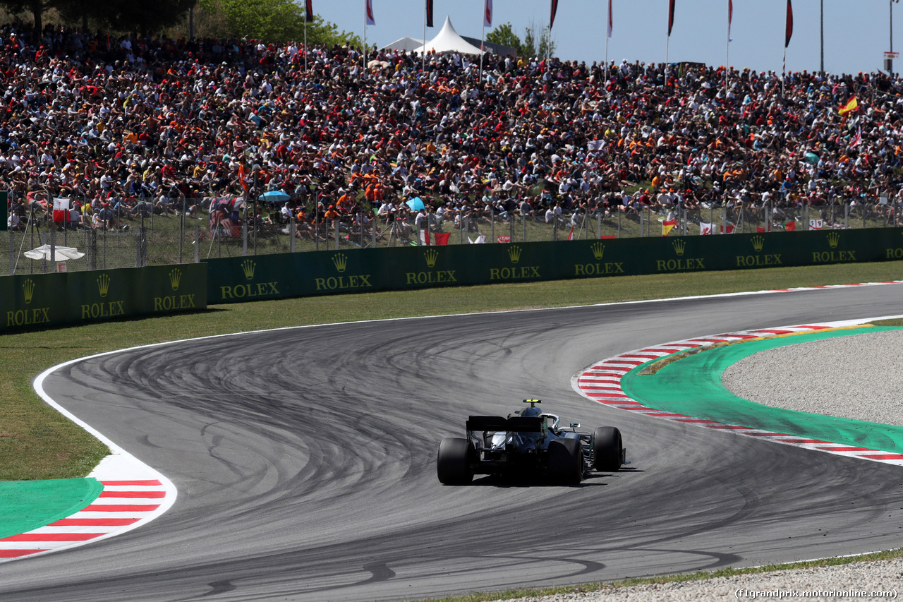 GP SPAGNA, 12.05.2019 - Gara, Valtteri Bottas (FIN) Mercedes AMG F1 W010