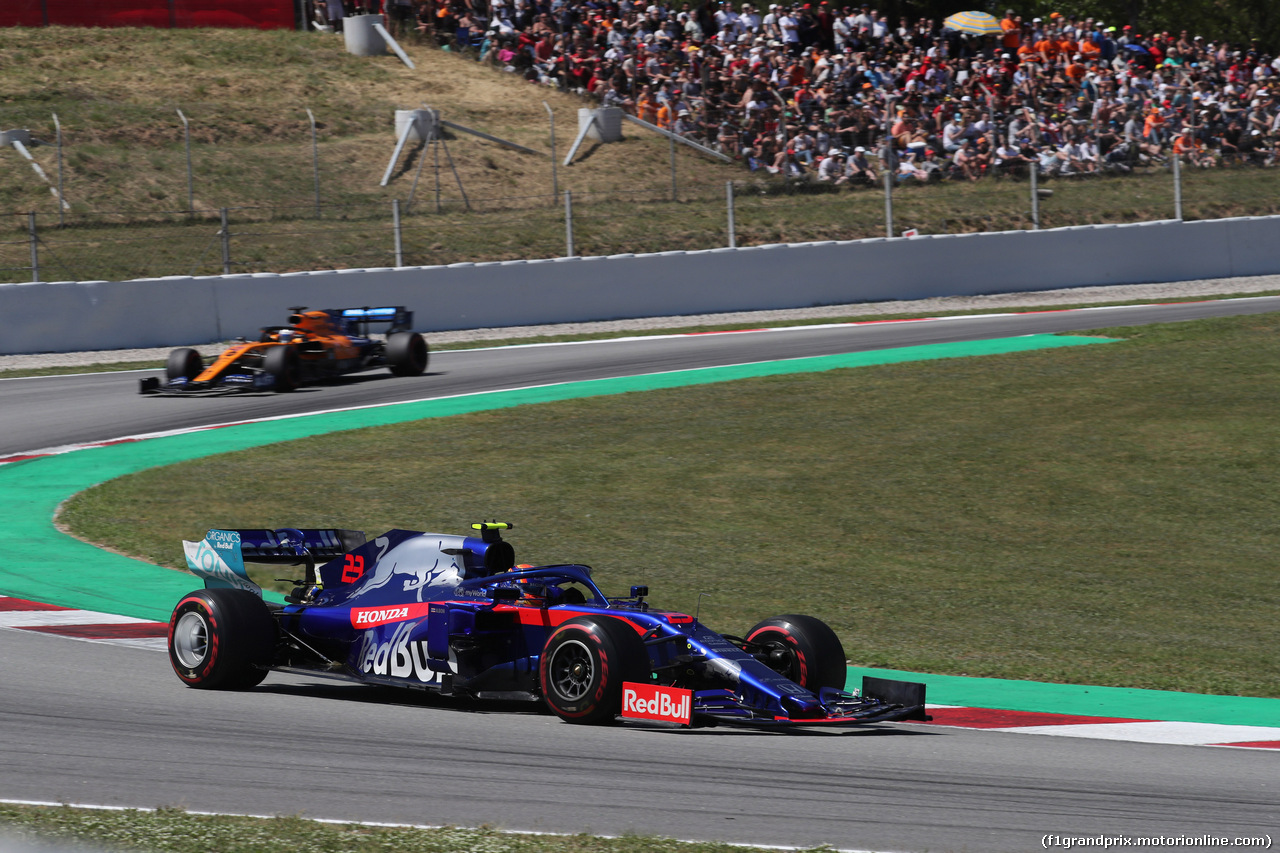 GP SPAGNA, 12.05.2019 - Gara, Alexander Albon (THA) Scuderia Toro Rosso STR14
