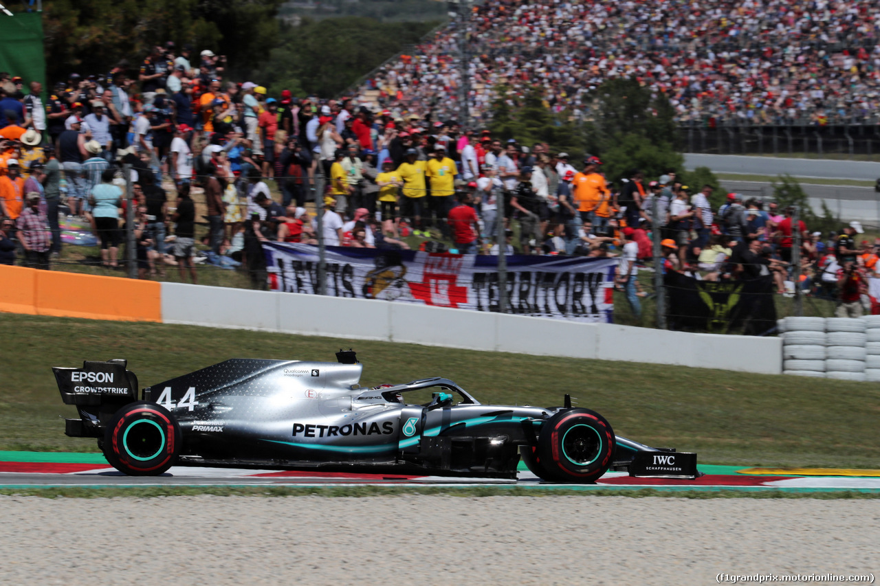 GP SPAGNA, 12.05.2019 - Gara, Lewis Hamilton (GBR) Mercedes AMG F1 W10