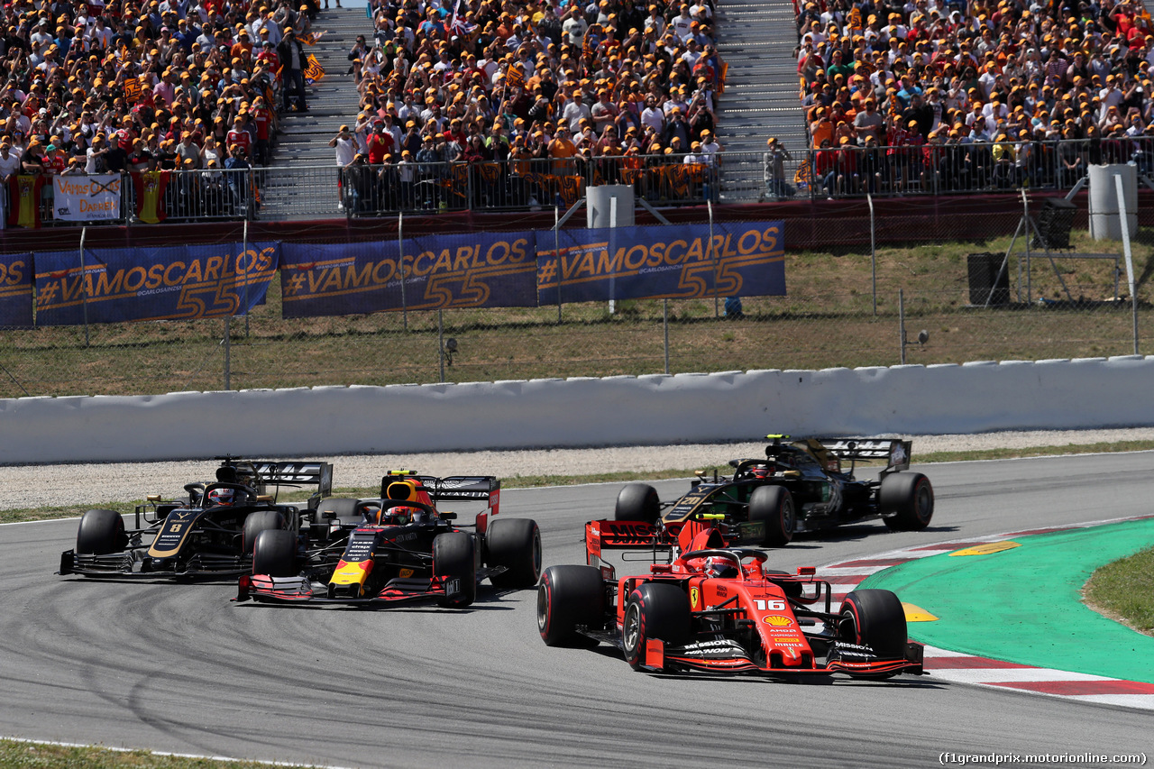 GP SPAGNA, 12.05.2019 - Gara, Charles Leclerc (MON) Ferrari SF90