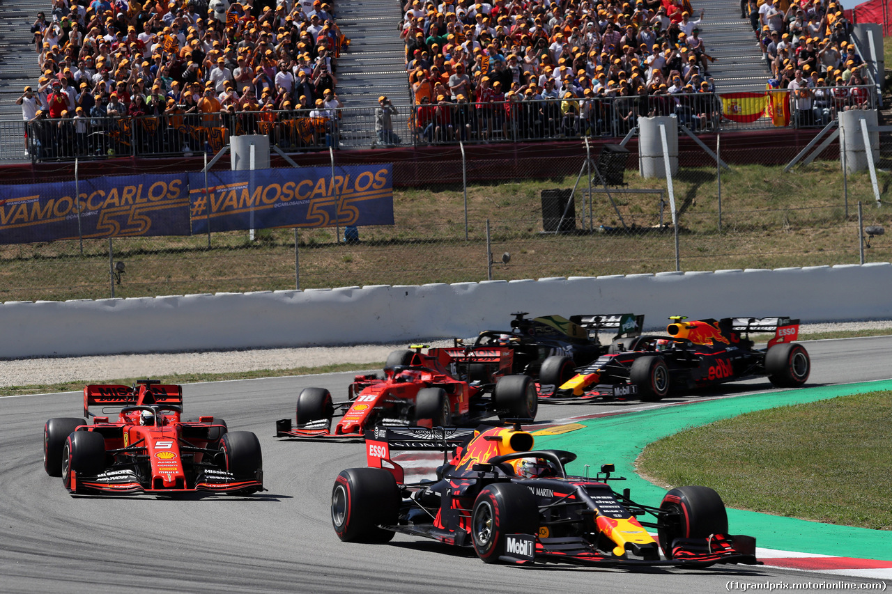 GP SPAGNA, 12.05.2019 - Gara, Max Verstappen (NED) Red Bull Racing RB15