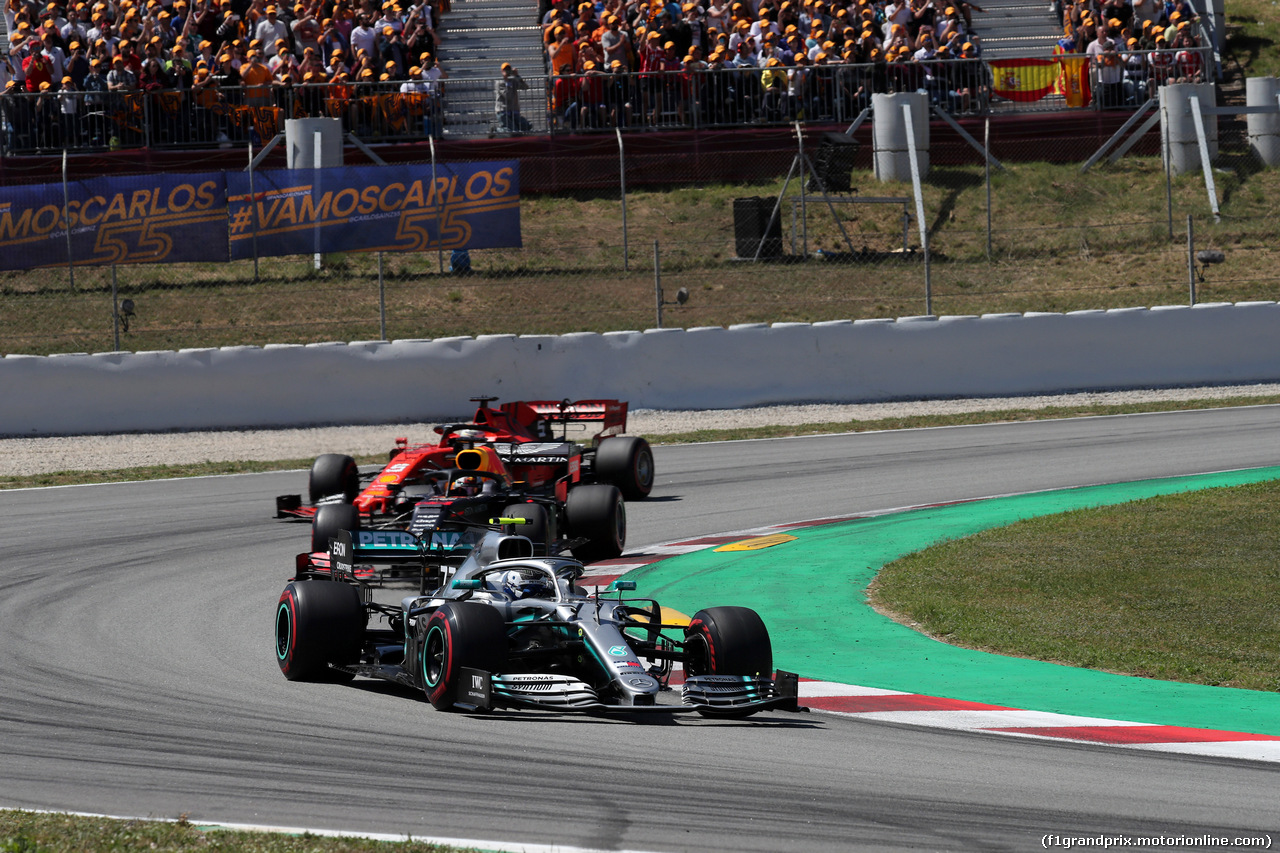 GP SPAGNA, 12.05.2019 - Gara, Valtteri Bottas (FIN) Mercedes AMG F1 W010