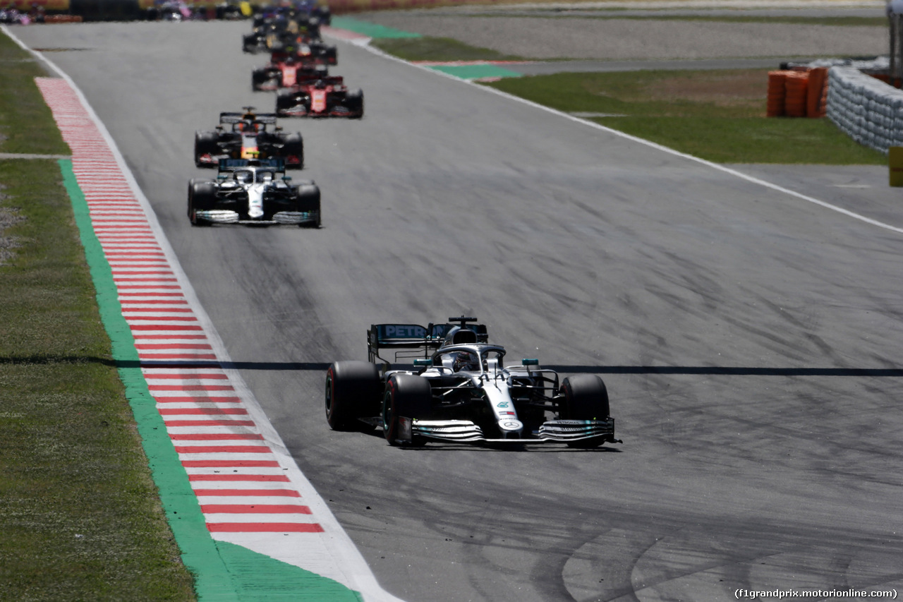 GP SPAGNA, 12.05.2019 - Gara, Lewis Hamilton (GBR) Mercedes AMG F1 W10