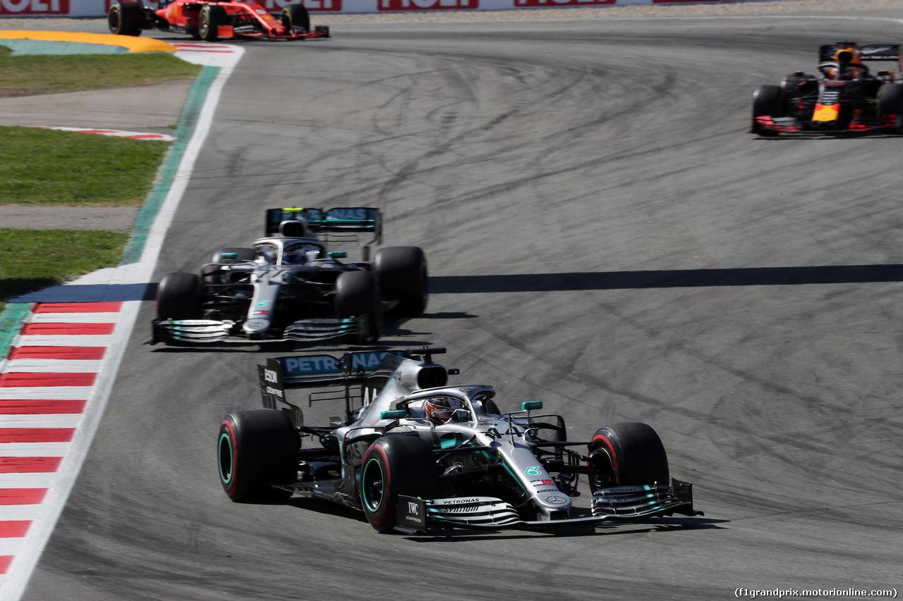 GP SPAGNA, 12.05.2019 - Gara, Lewis Hamilton (GBR) Mercedes AMG F1 W10