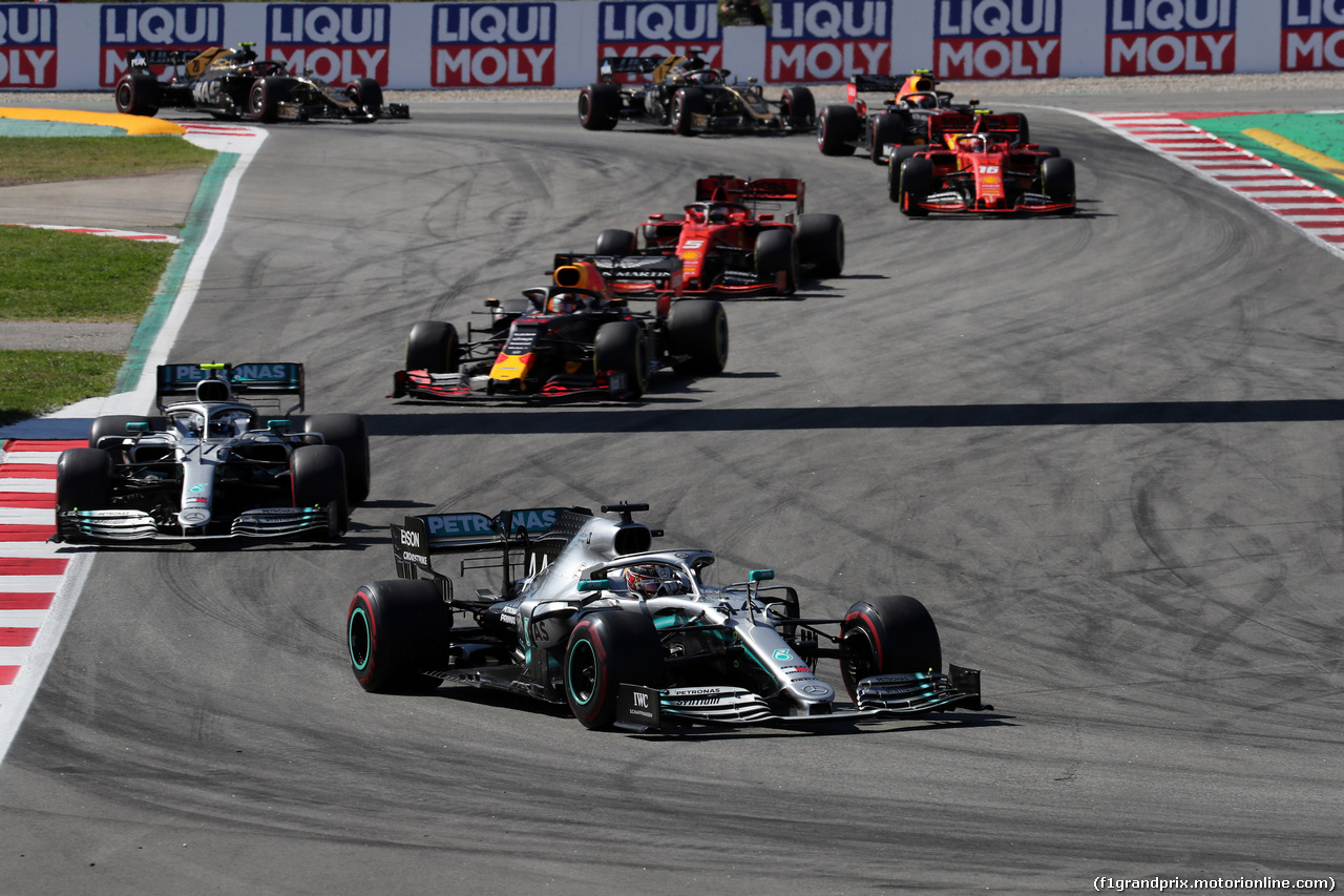 GP SPAGNA, 12.05.2019 - Gara, Lewis Hamilton (GBR) Mercedes AMG F1 W10